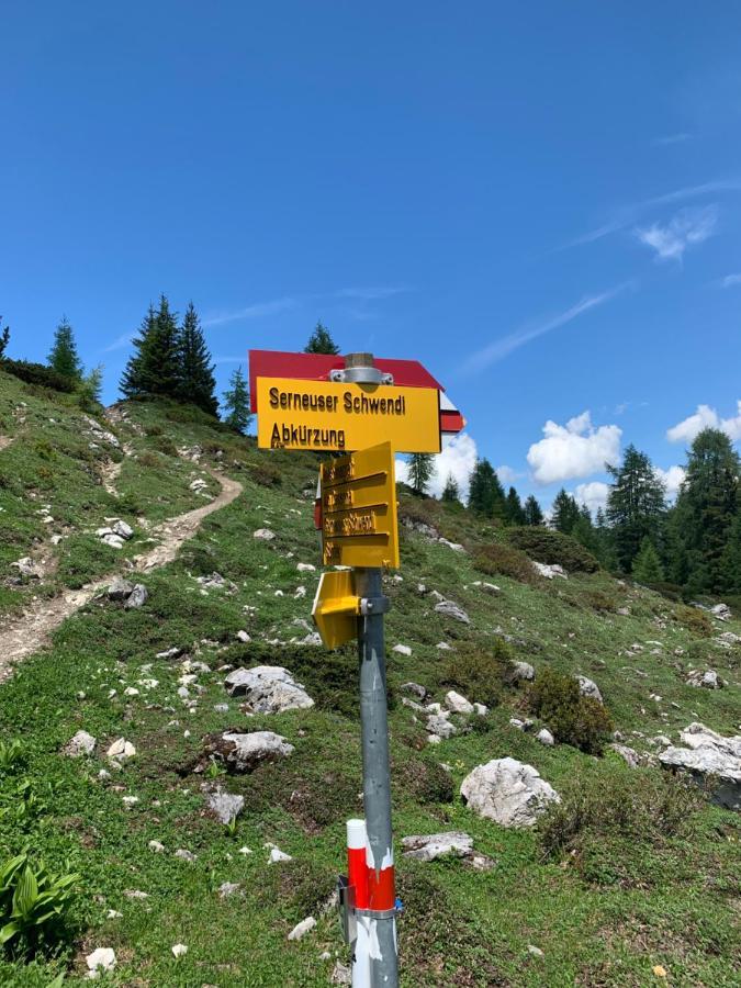 Fewo Gotschna Haus Bargis Klosters Eksteriør bilde
